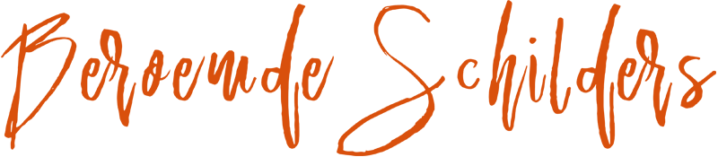 Beroemde schilders logo