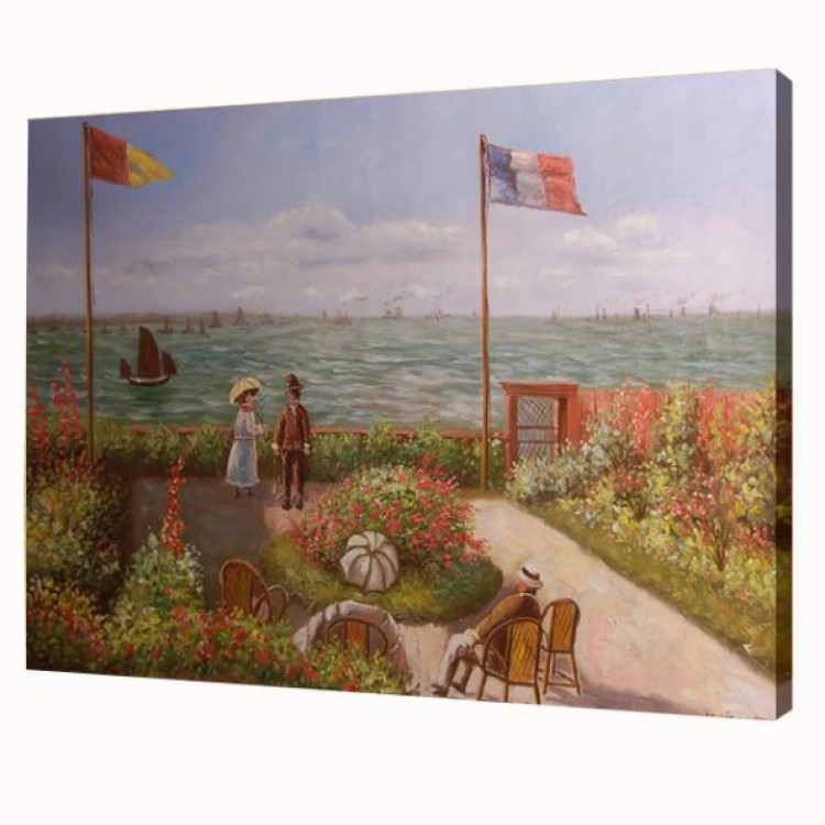 Olieverf schilderij Tuin Sainte-Adresse foto 1