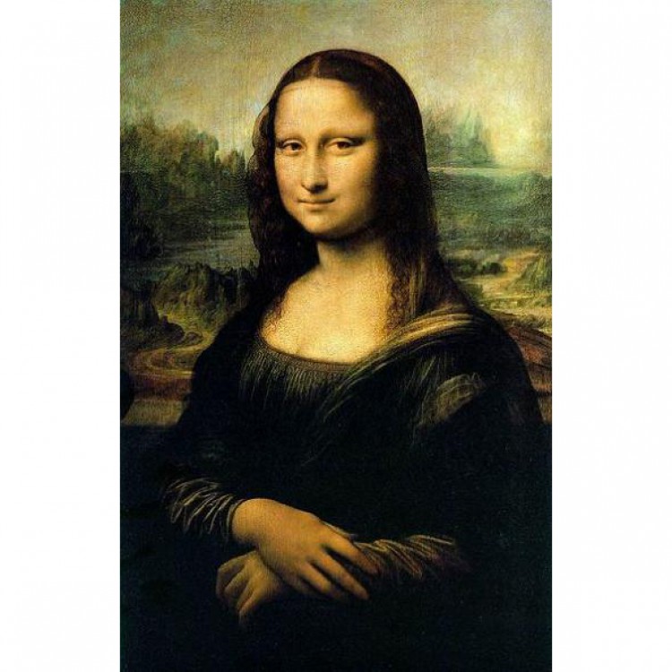 Olieverf schilderij Mona Lisa foto 1