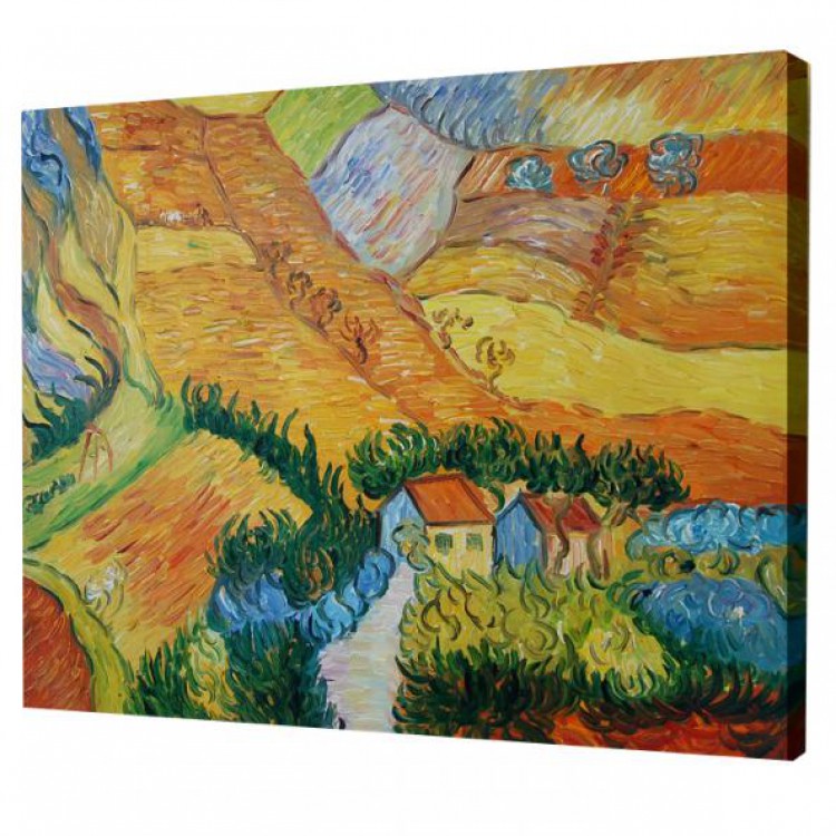 Olieverfschilderij Wheatfields foto 1