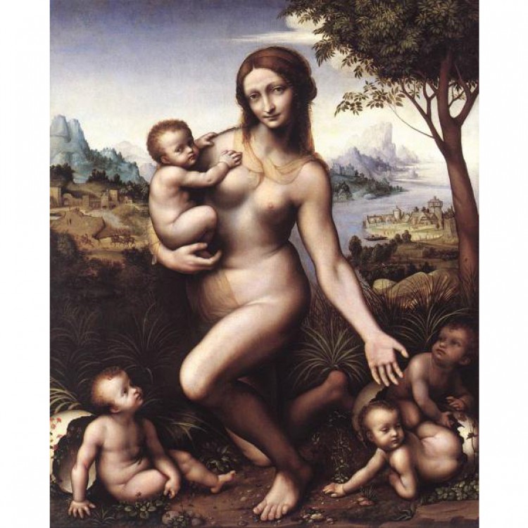 Schilderij  Leda foto 1