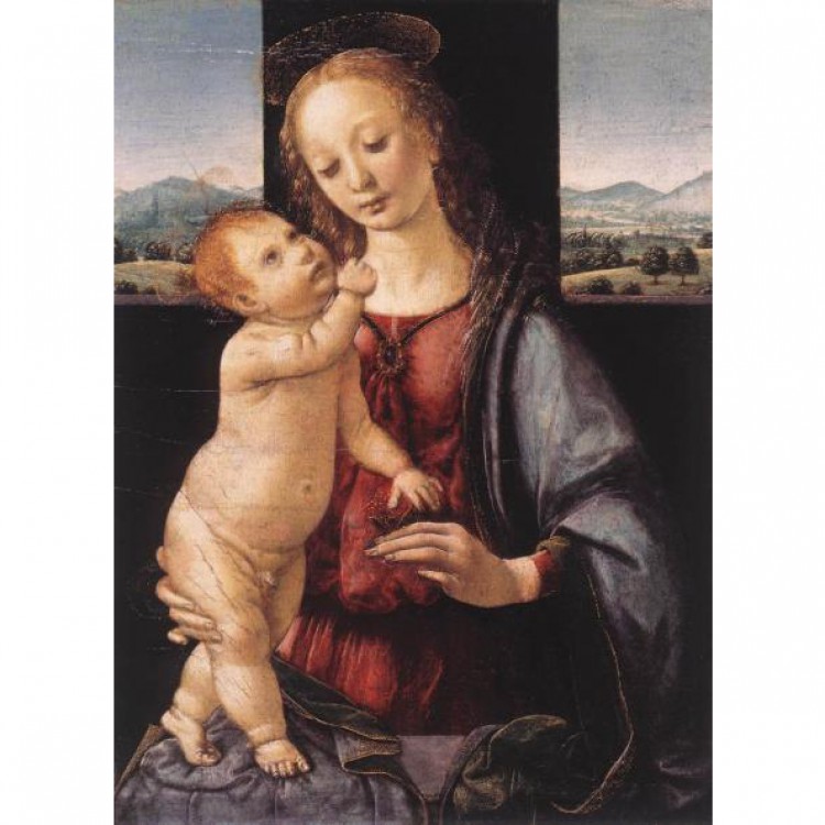 schilderij Madonna and Child foto 1