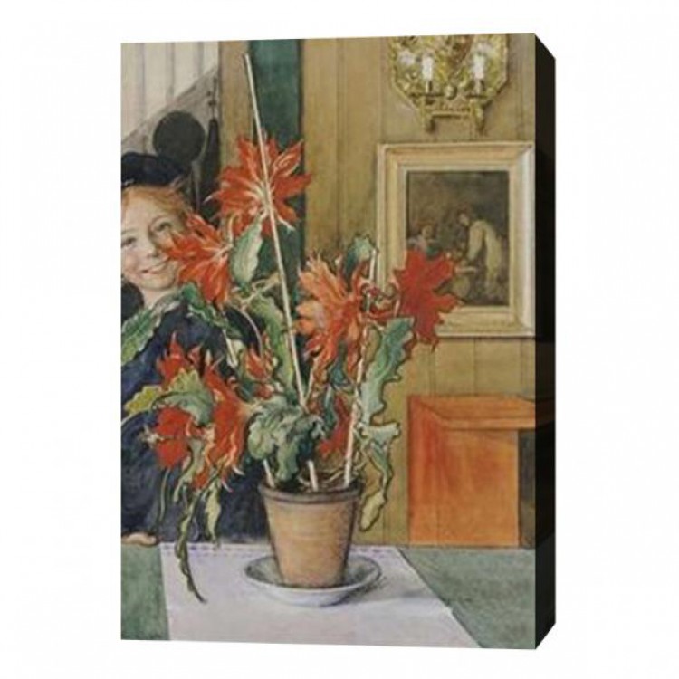 Olieverf schilderij Britta's Cactus foto 1