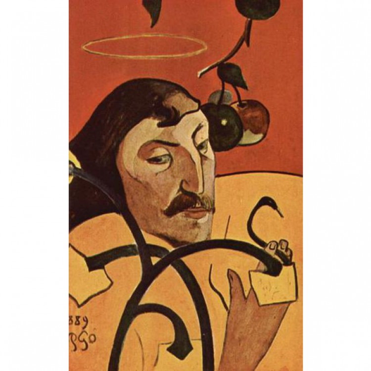 Schilderij Caricature, Self Portrait foto 1