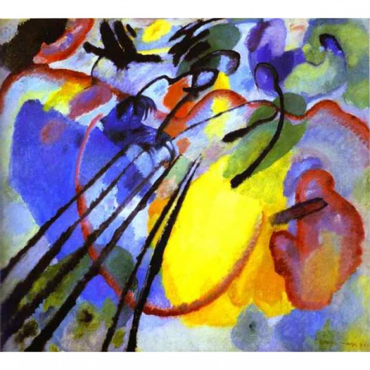 Schilderij Improvisation 26 foto 1