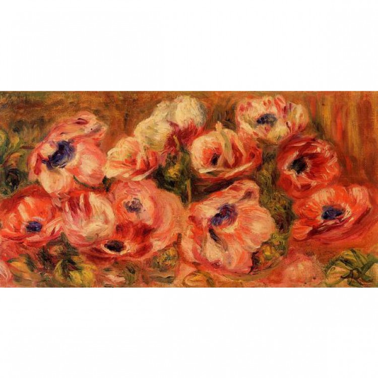 Olieverf schilderij Anemones foto 1
