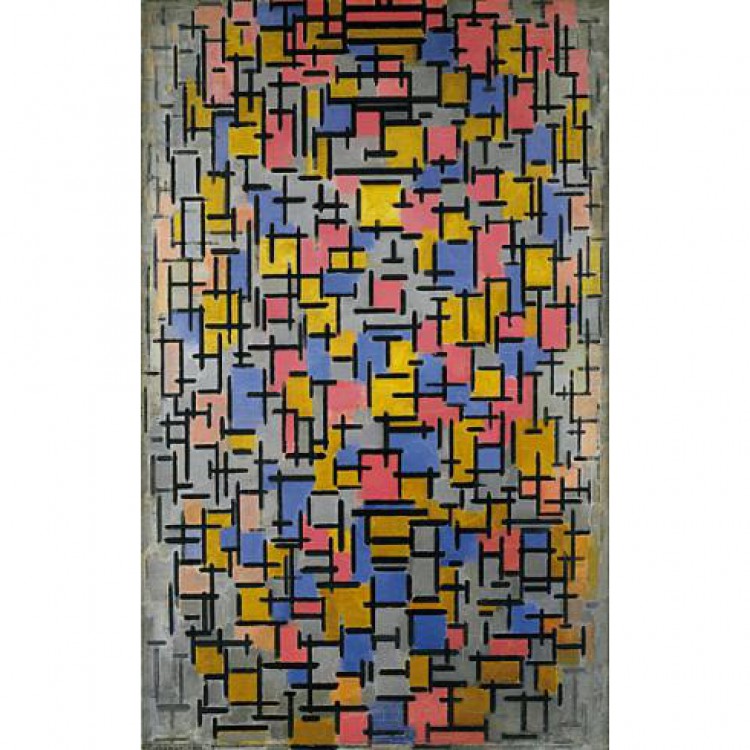 Olieverfschilderij Composition foto 1