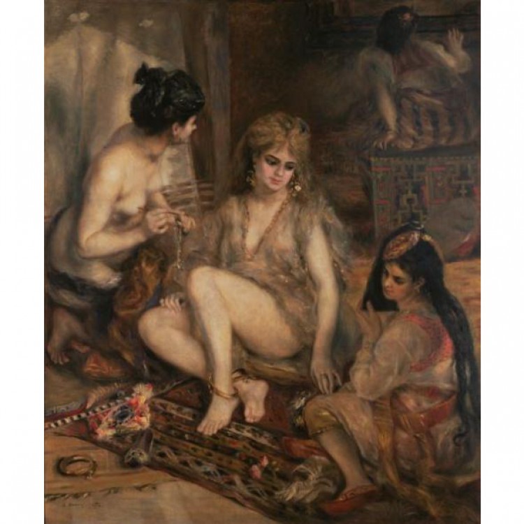 Schilderij Parisiennes in foto 1