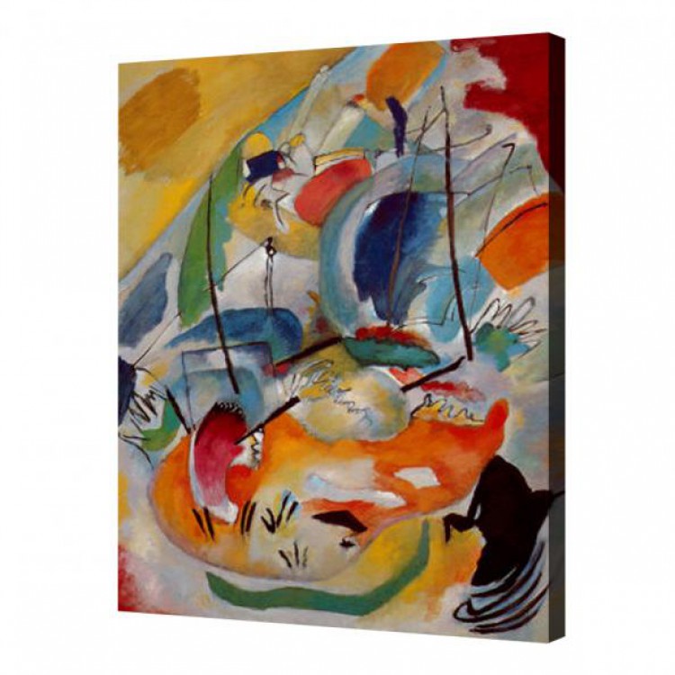Olieverf schilderij Kandinsky 15 foto 1