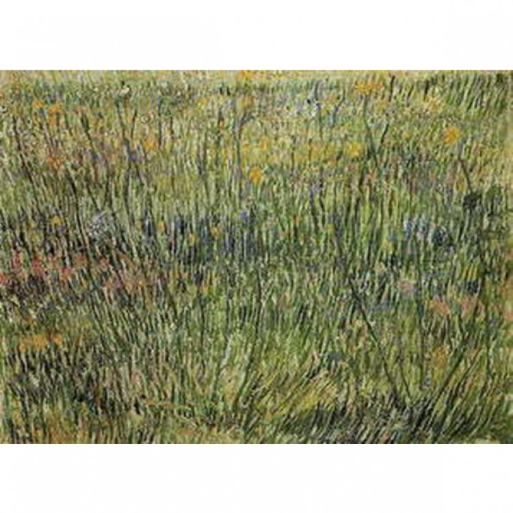 Schilderij Pasture in bloom foto 1
