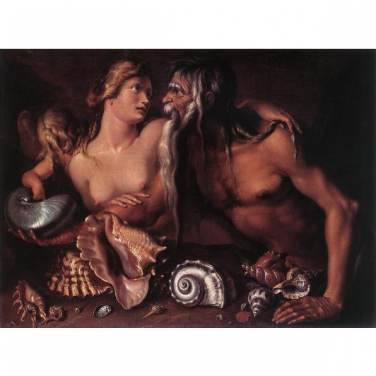Schilderij Neptune en Amphitrite foto 1