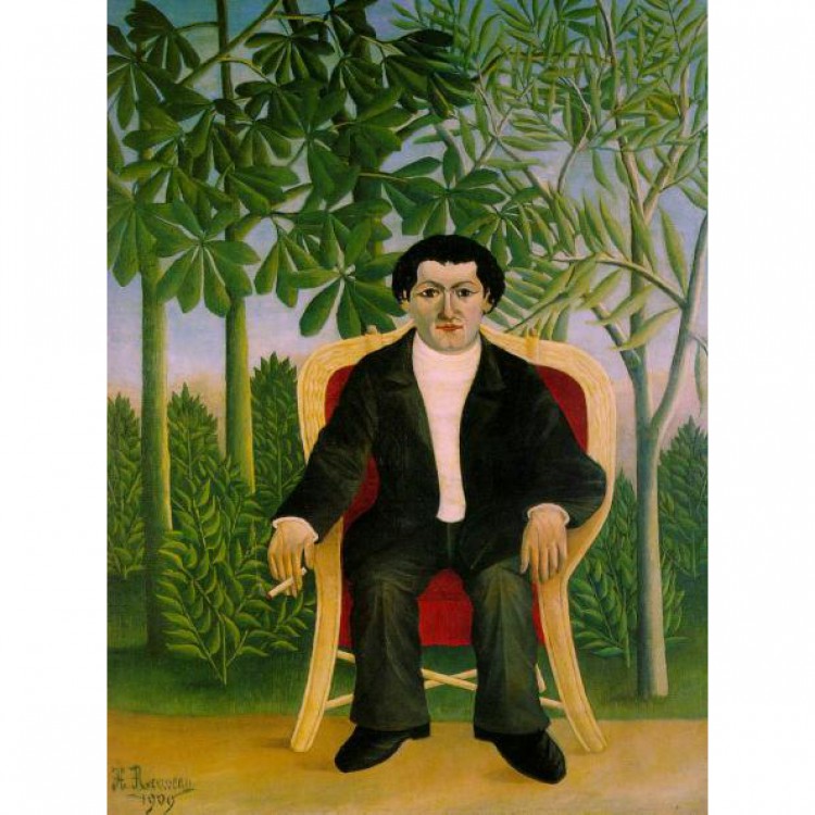 Schilderij protret van Joseph Brummer foto 1