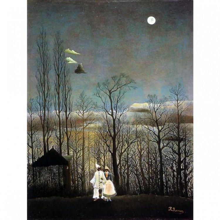 Schilderij Carnaval's avond foto 1