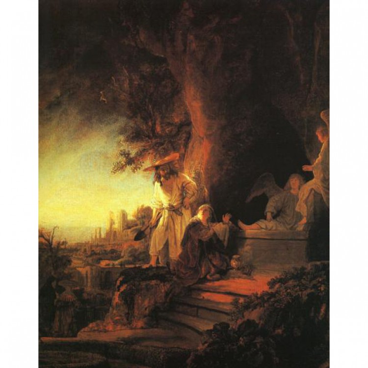 Schilderij De gestegen Christus foto 1