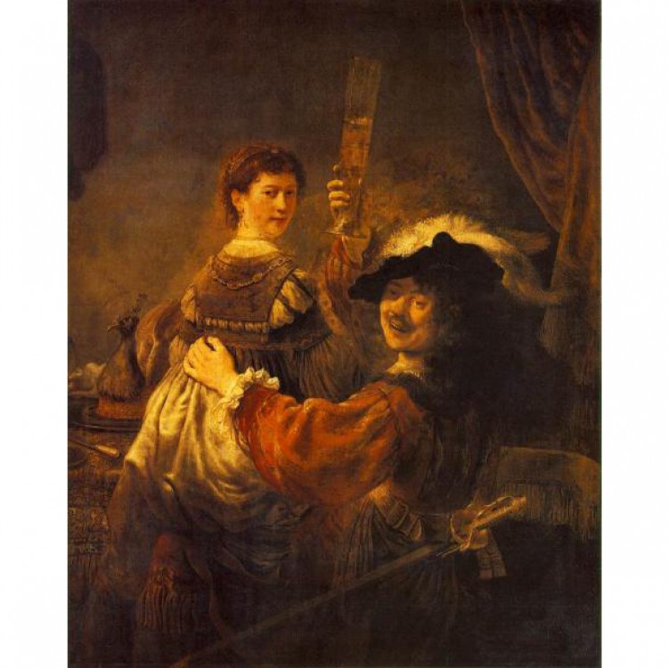 Schilderij In de Taverne foto 1