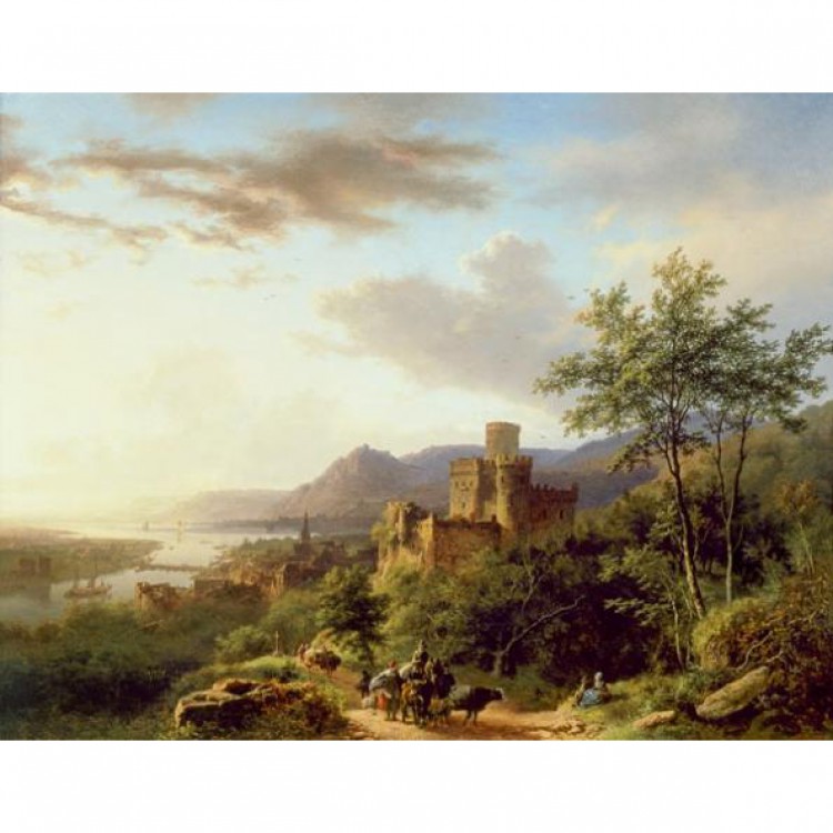 Schilderij van Cornelis Koekkoek - Kopen foto 1