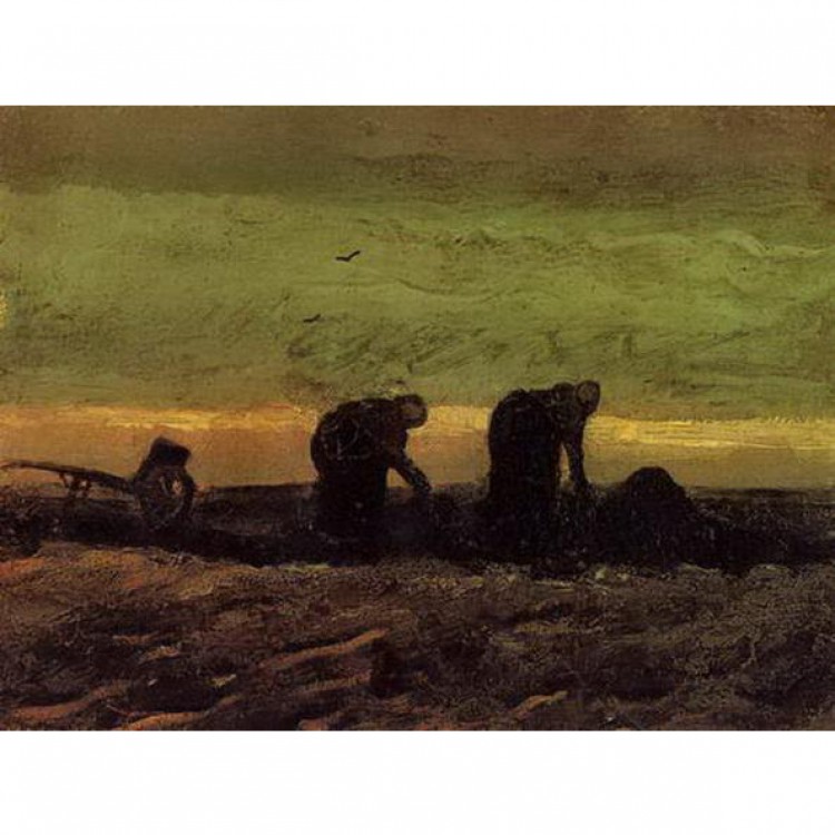Schilderij Koh and agricultural workers foto 1