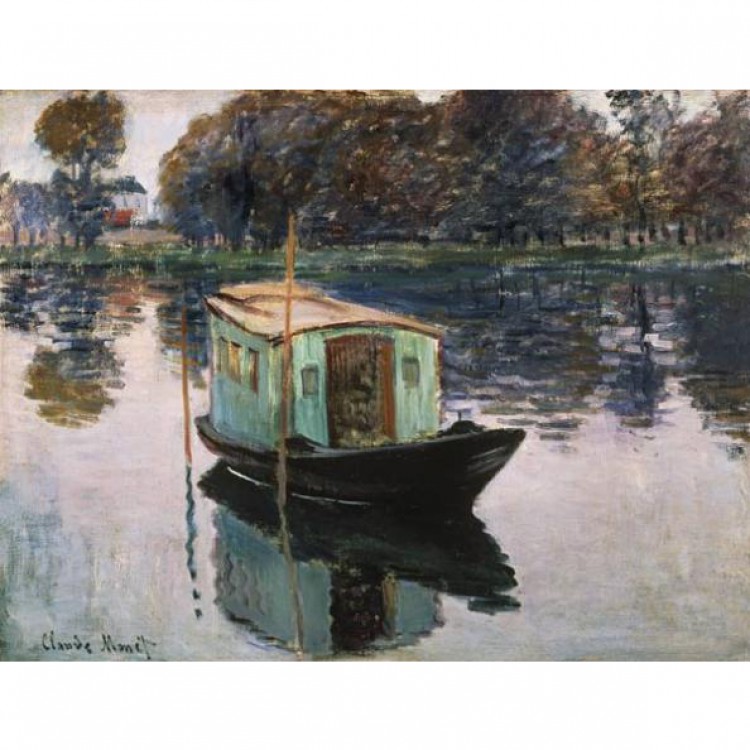 Schilderij Das Atelierboot foto 1