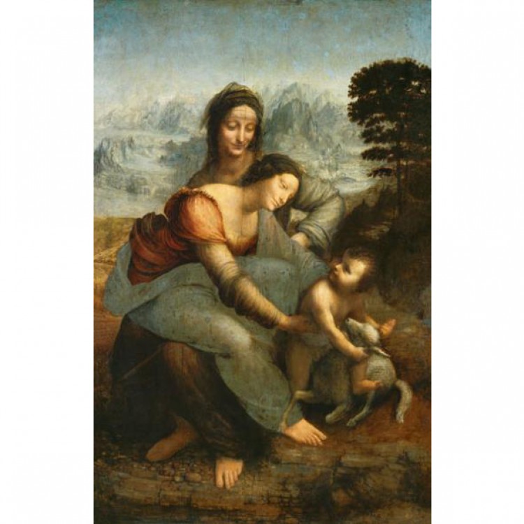 Schilderij Hl. Anna Selbdritt foto 1