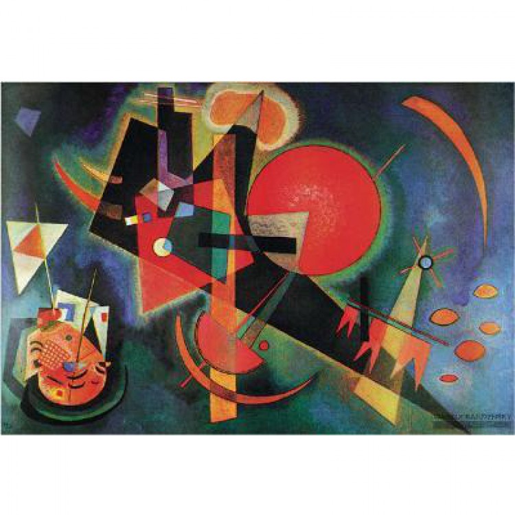 Schilderij Im Blau foto 1