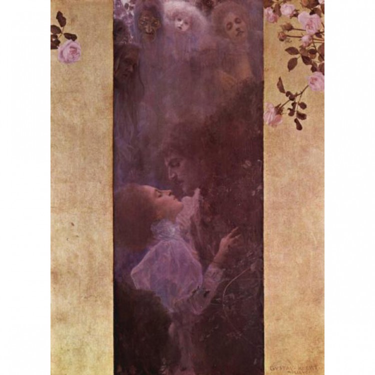 Schilderij De liefde foto 1