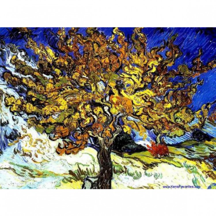 Schilderij Moerbeiboom foto 1