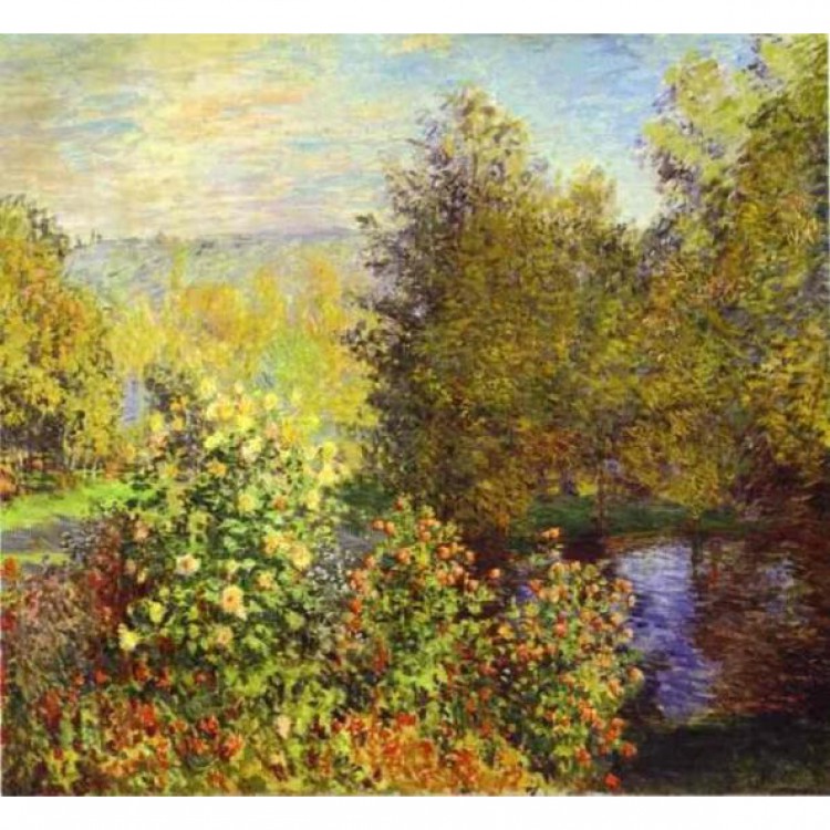 Schilderij Reproductie De Tuin Van Montgeron foto 1
