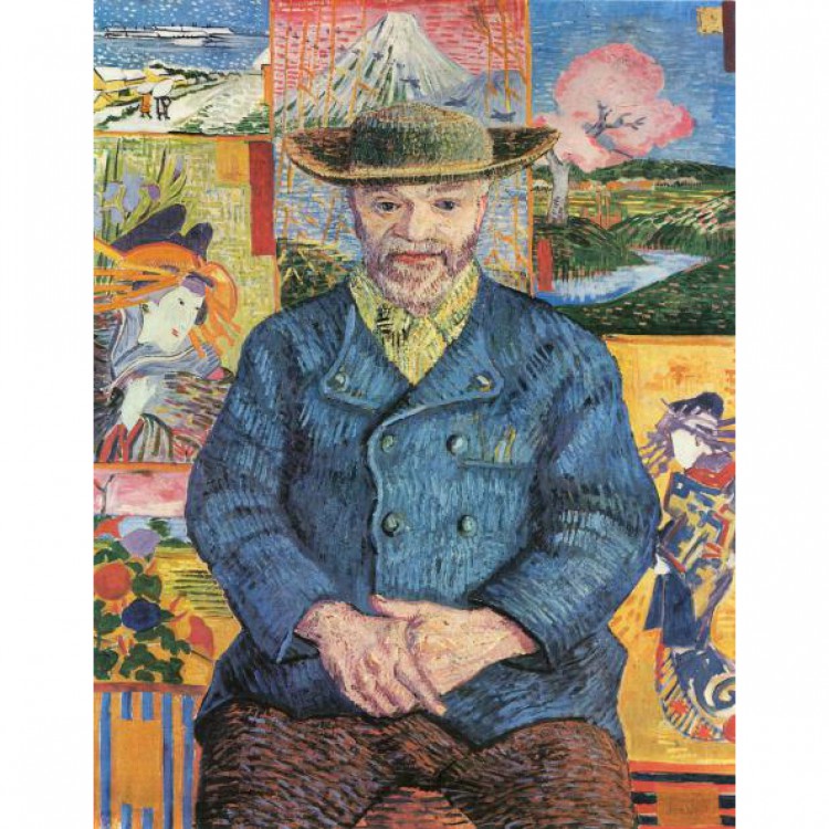 Schilderij Portrait of Pere Tanguy foto 1