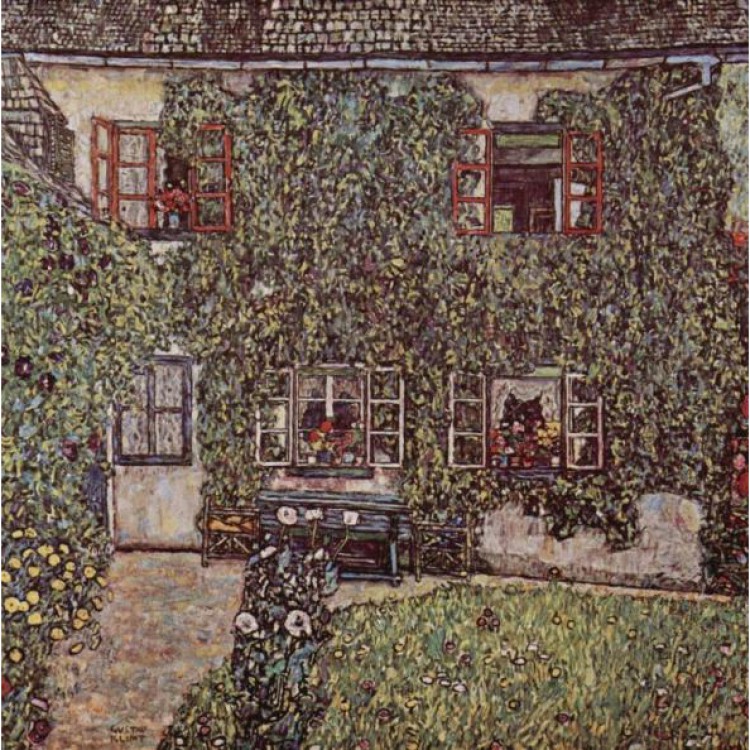 Schilderij ReproductieHet Huis Van Guardaboschi foto 1