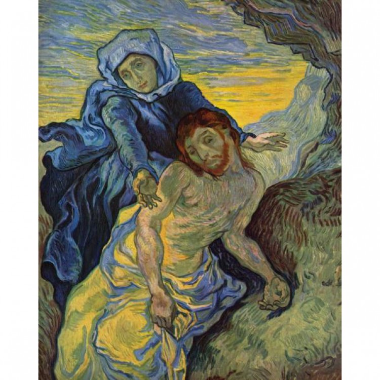 Schilderij Pieta foto 1