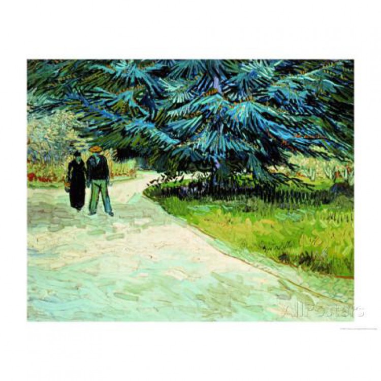 Schilderij dichterstuin, foto 1