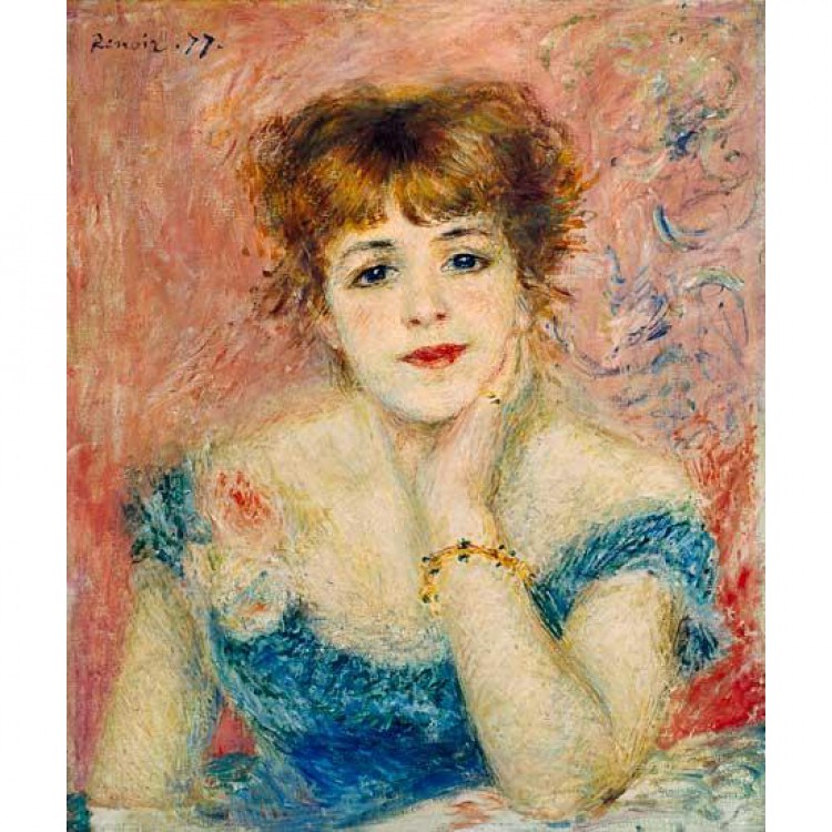 Schilderij Jeanne Samary foto 1