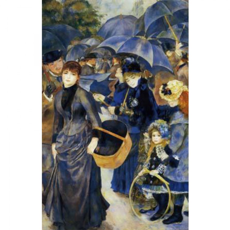 Schilderij Die Regenschirme foto 1