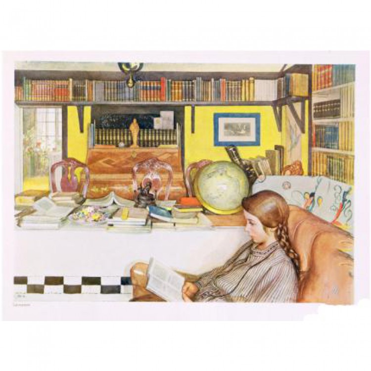 Schilderij The Reading Room foto 1