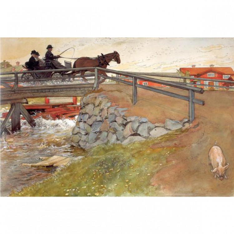 Schilderij The Bridge foto 1
