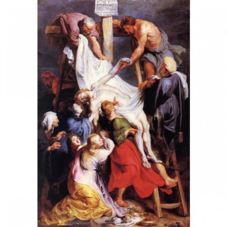 Schilderij Descent From The Cross foto 1
