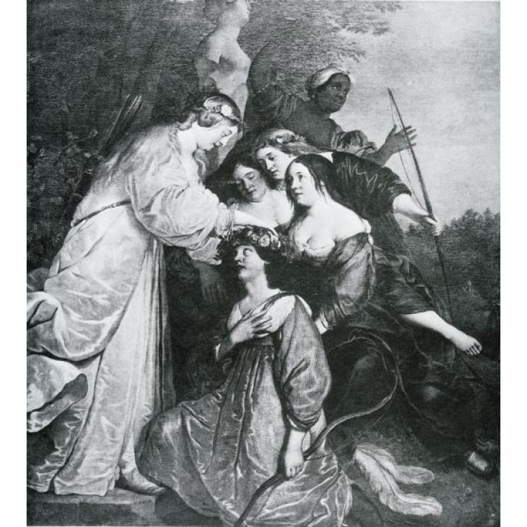 Schilderij The Crowning of Mirtillo foto 1