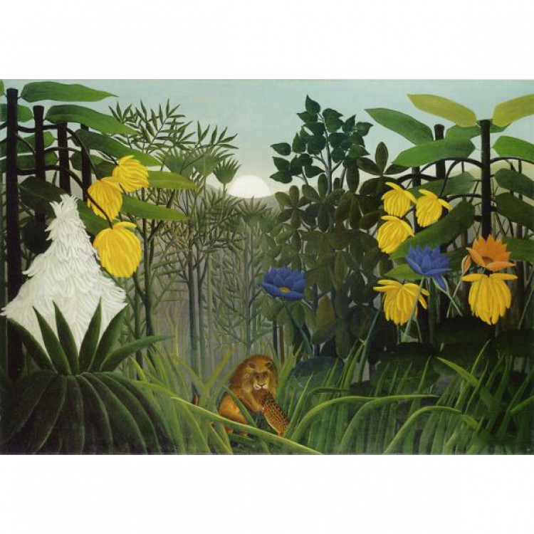 Schilderij The Repast of the Lion foto 1