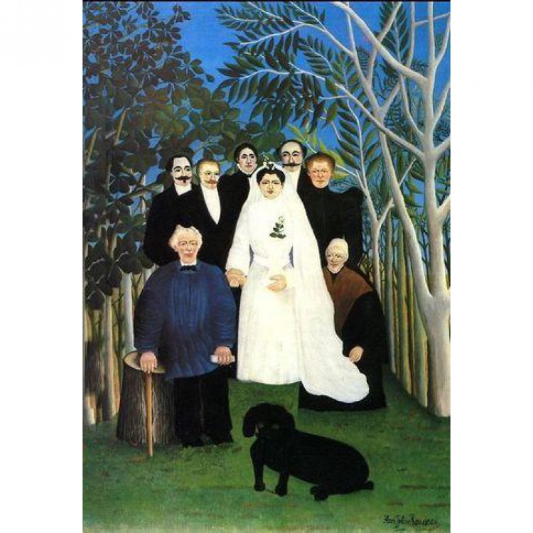 Schilderij The Wedding foto 1