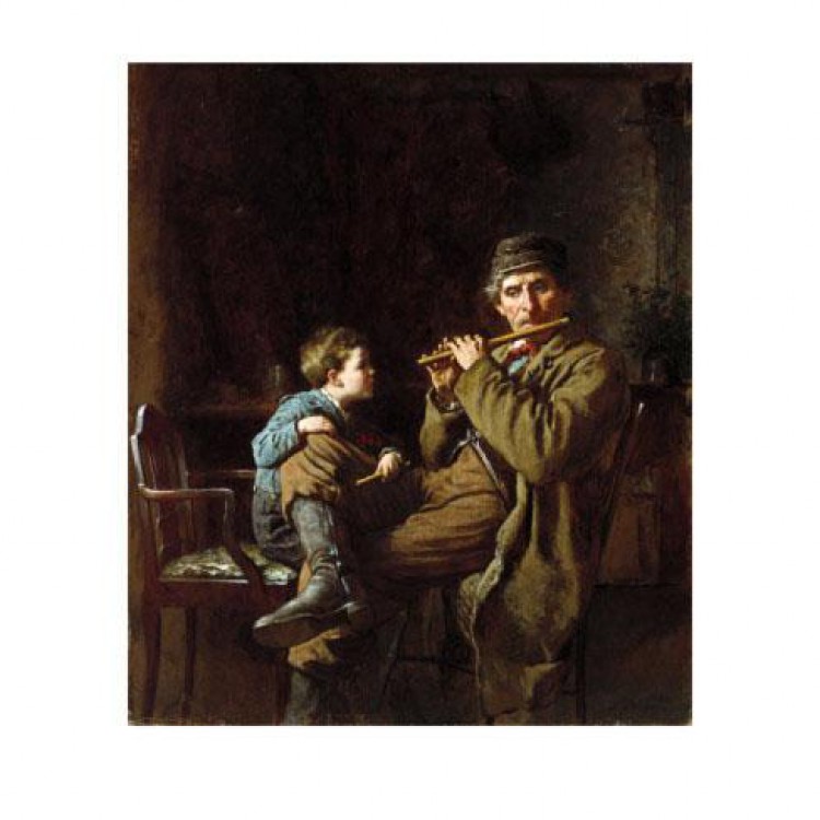 Schilderij The Earnest Pupil foto 1