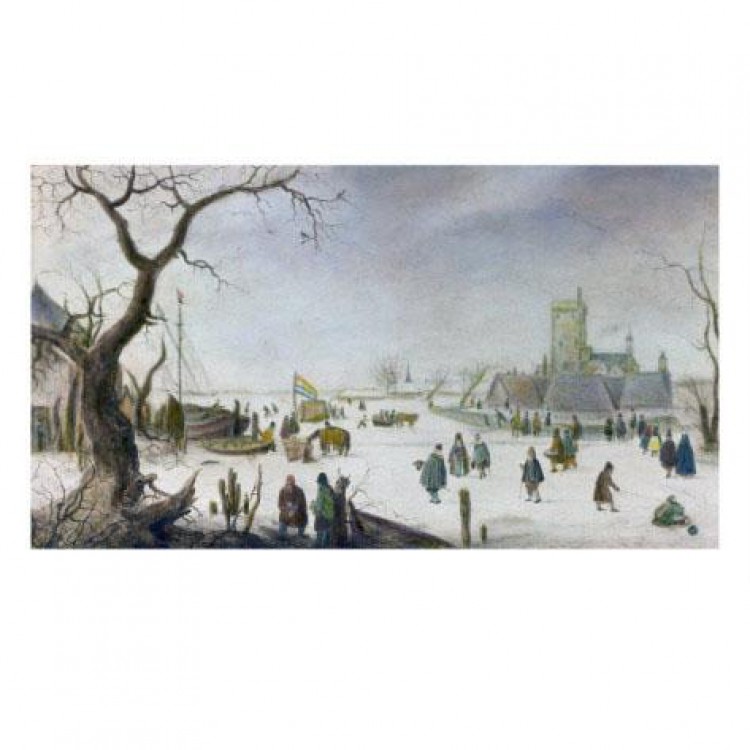 Schilderij Winter Pleasure foto 1