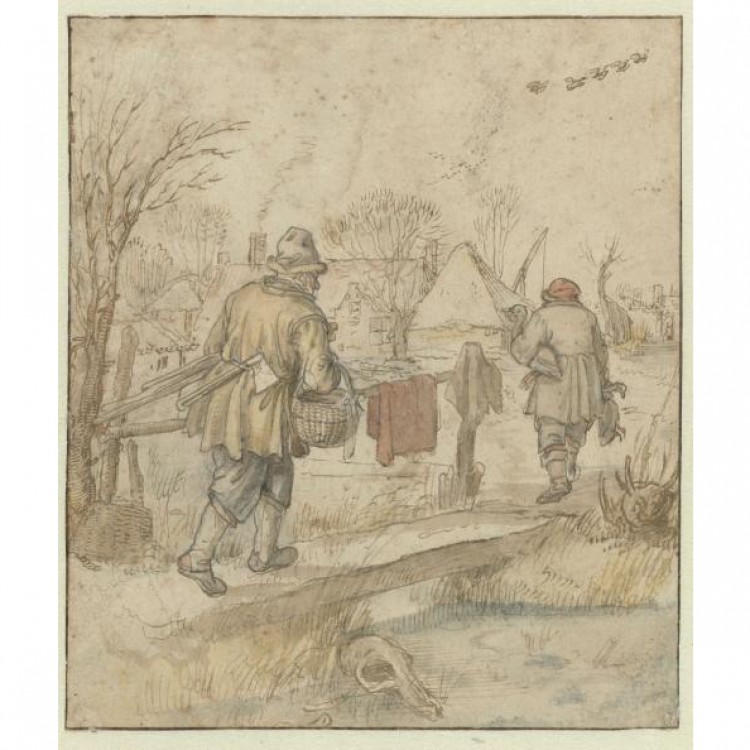 Schilderij The return of the Duck Hunters foto 1