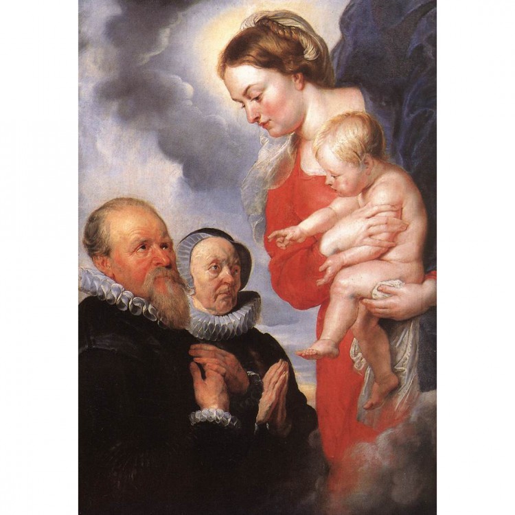 Virgin and Child - reproductie foto 1