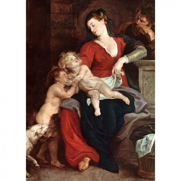 The Holy Family with the Basket foto 1