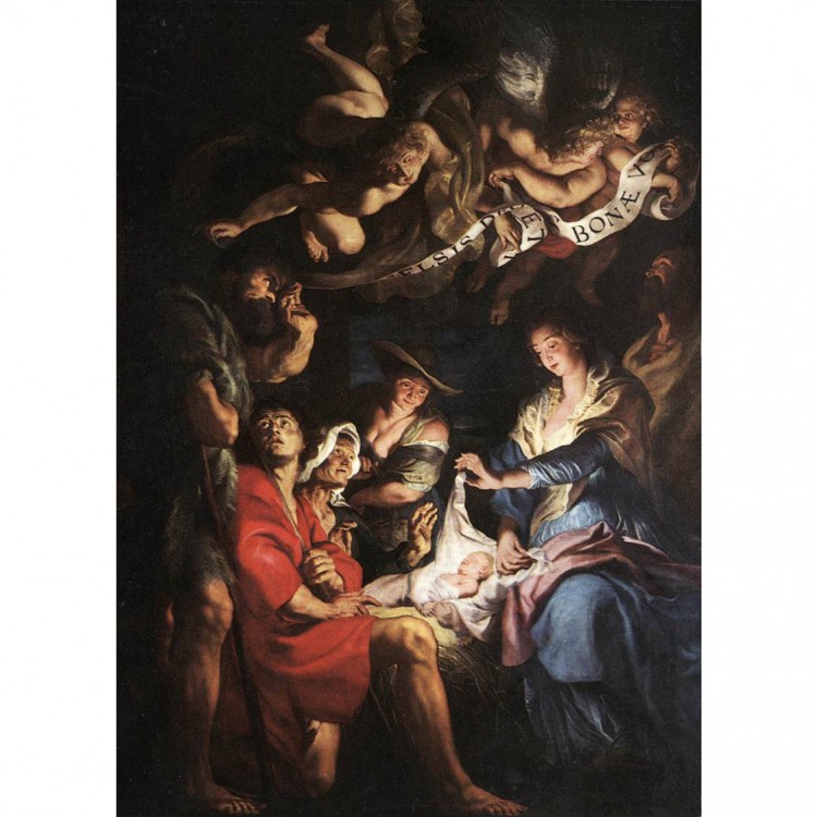Adoration of the Shepherds - Rubens foto 1