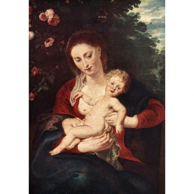 Virgin and Child van Rubens foto 1