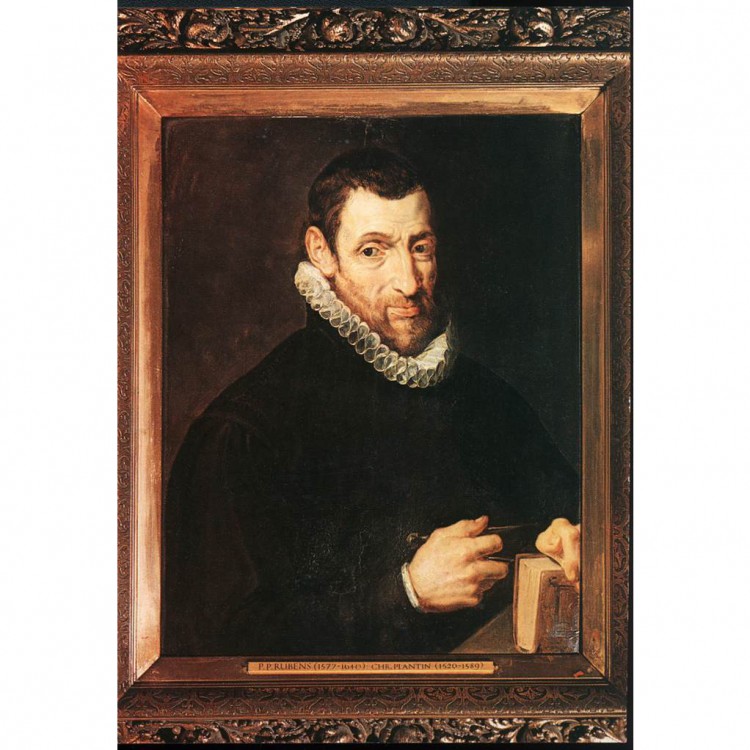Rubens Schilderij Christoffel Plantin foto 1
