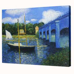 Olieverf schilderij Musée in Parijs foto 1