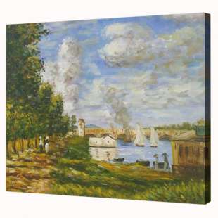 Olieverf schilderij Regatta foto 1