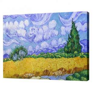 Olieverf schilderij  Wheatfield  foto 1